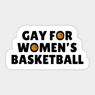 Women's Basketball Sticker